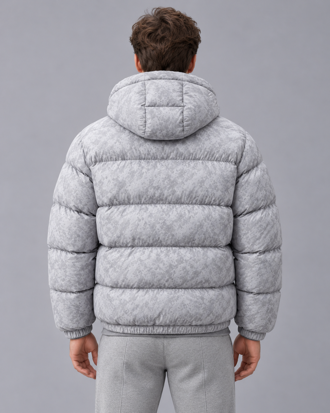 Men's Hooded Puffer Jacket