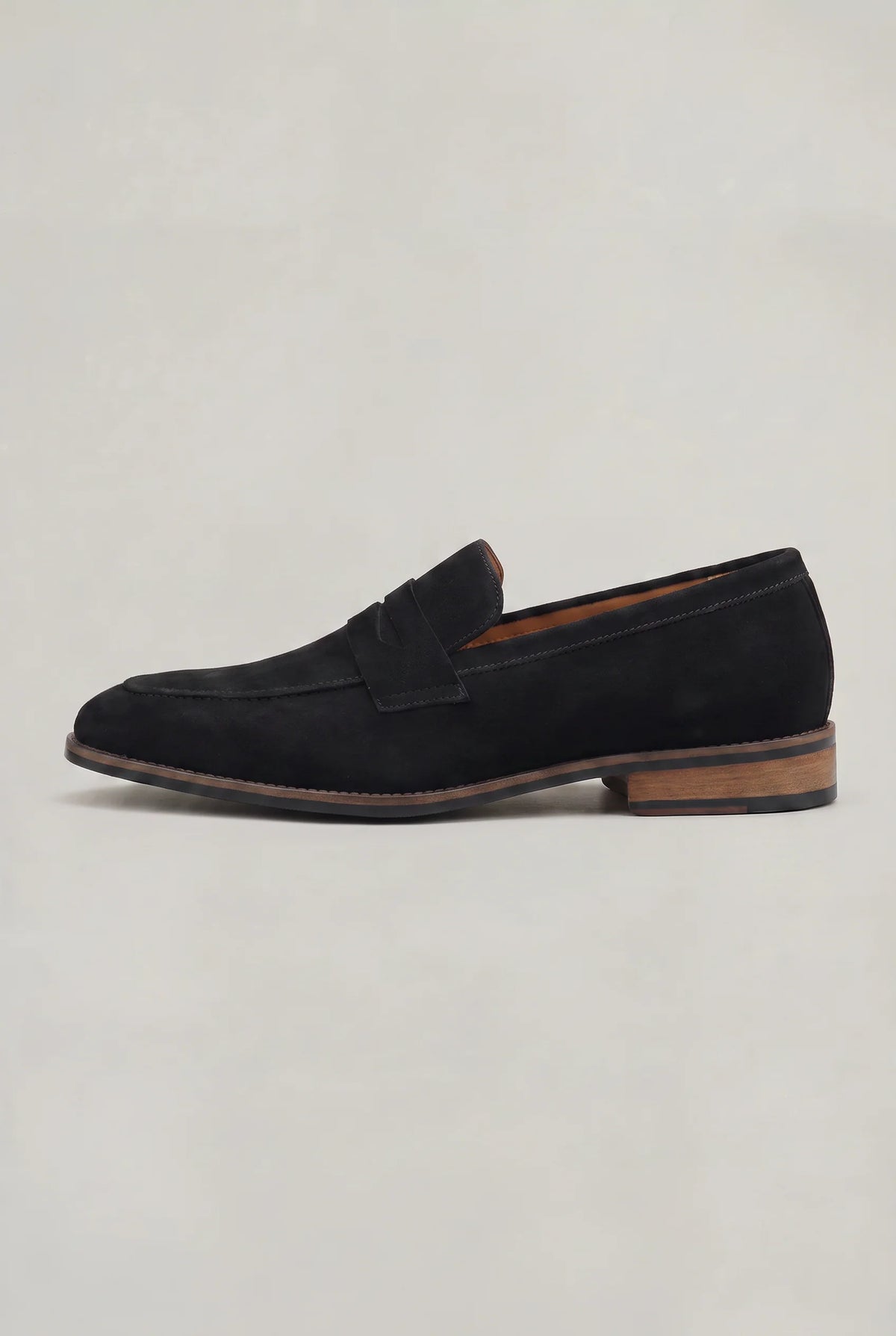 Men's Brown Suede Loafers | Elegant Slip-On Summer Shoes 1