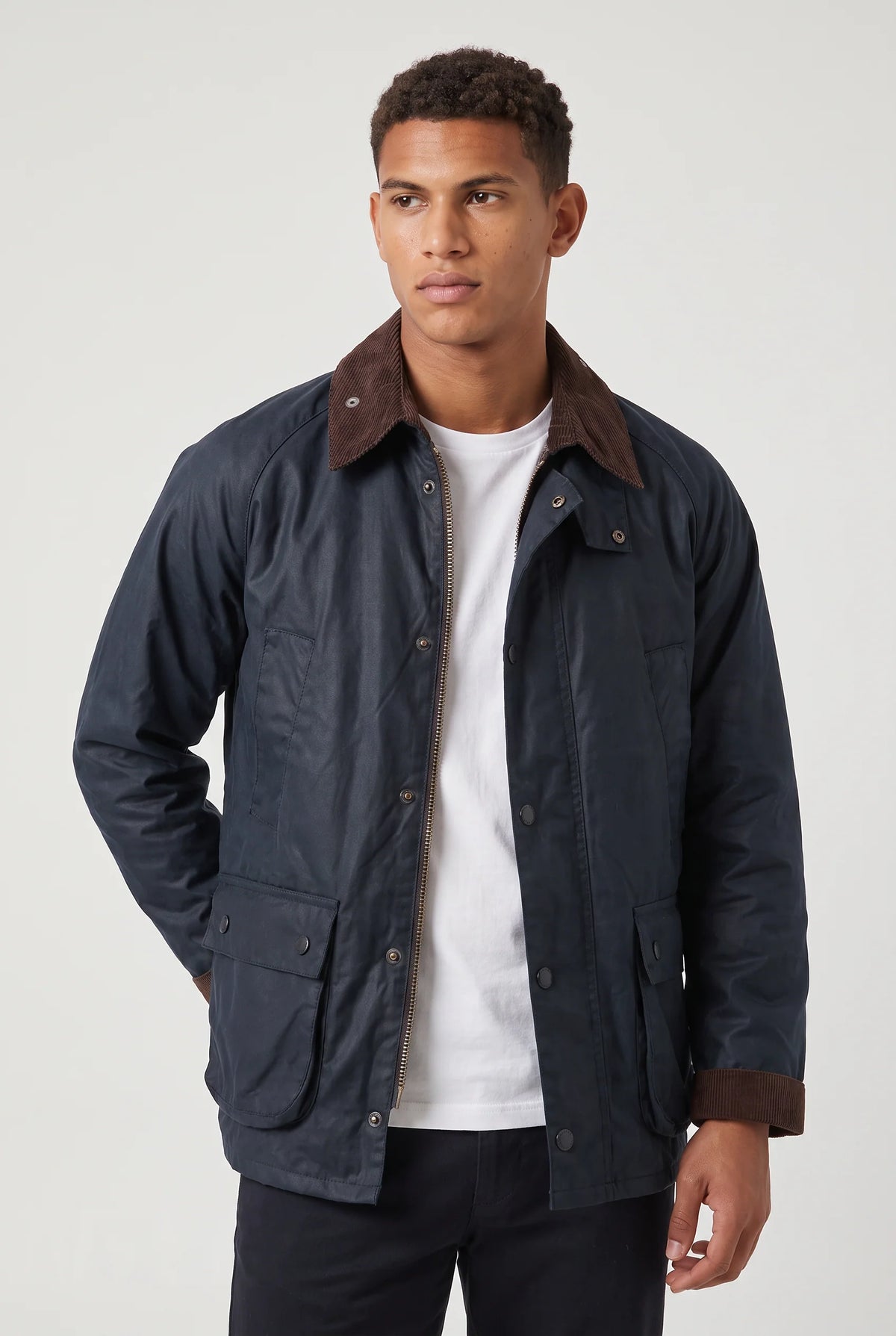 Men's Oil-Waxed Corduroy Jacket | Casual Loose Fit Winter Outerwear 5