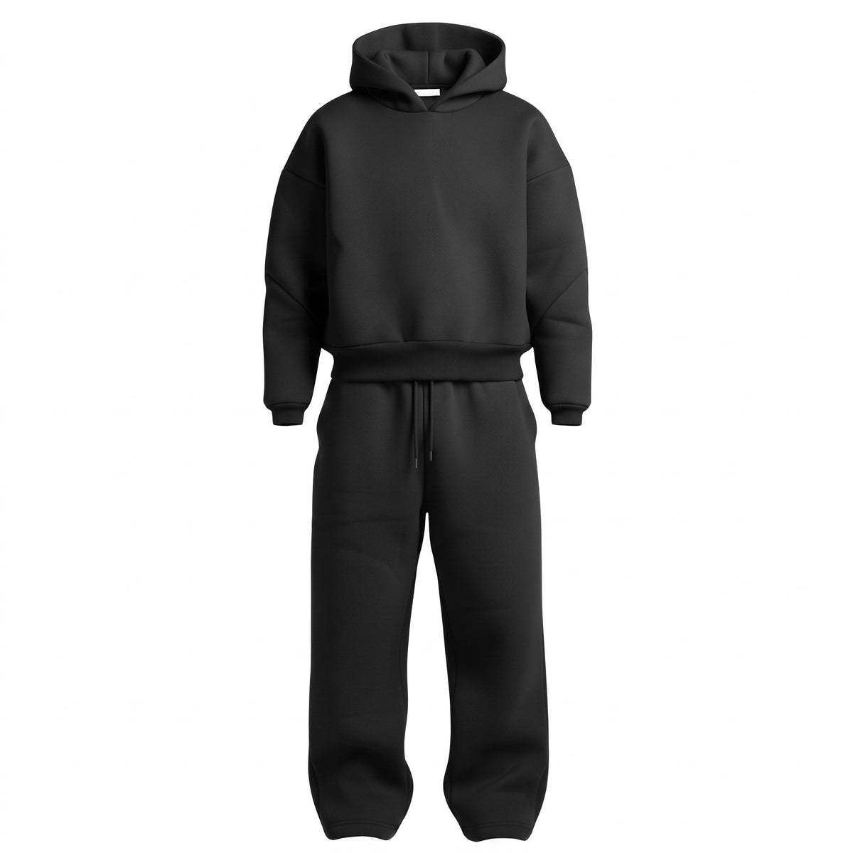 Jack - Men's Oversized Hooded Tracksuit Set with Drawstring Waist