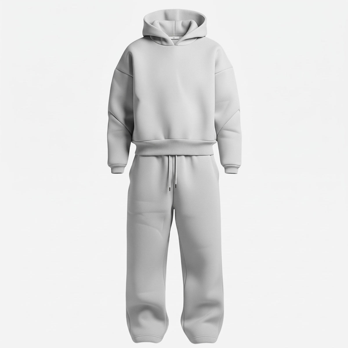 Jack - Men's Oversized Hooded Tracksuit Set with Drawstring Waist