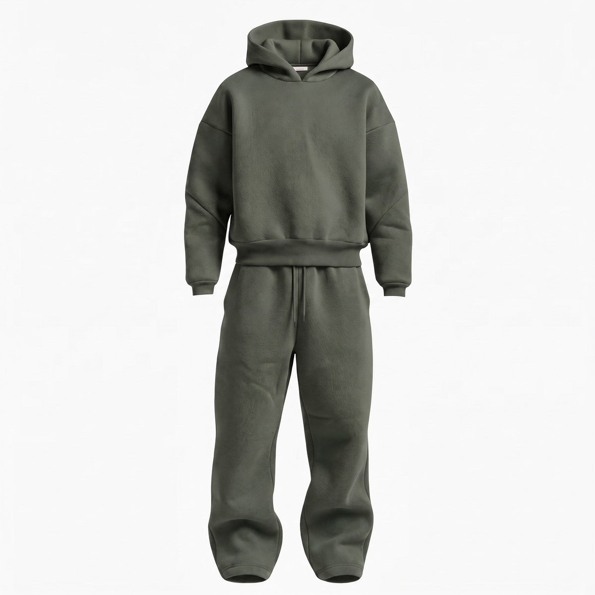 Jack - Men's Oversized Hooded Tracksuit Set with Drawstring Waist