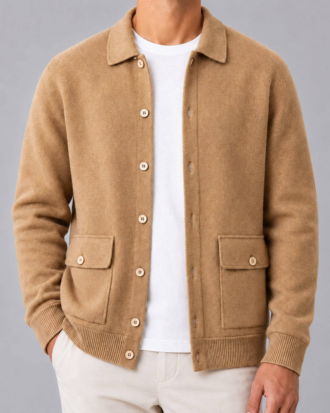 Cashmere Cardigan Jacket