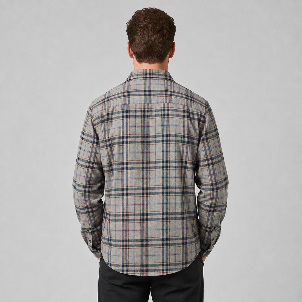 Men's Check Flannel Overshirt