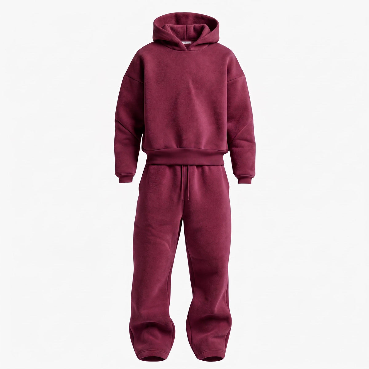 Jack - Men's Oversized Hooded Tracksuit Set with Drawstring Waist